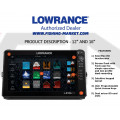 LOWRANCE HDS-12 LIVE Combo - Цветен сонар с GPS без сонда / BG Menu